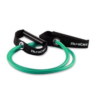 AlfaCare Exertube 140 cm Medium Green Without textile reinforcement