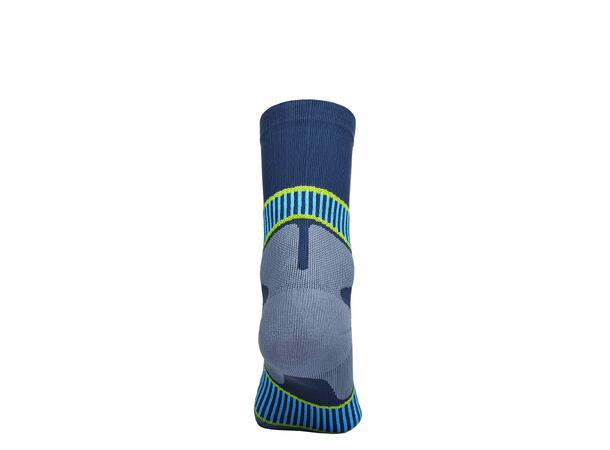 Bauerfeind Run Performance Mid Cut Socks Herre, Blå, Str. 38-40