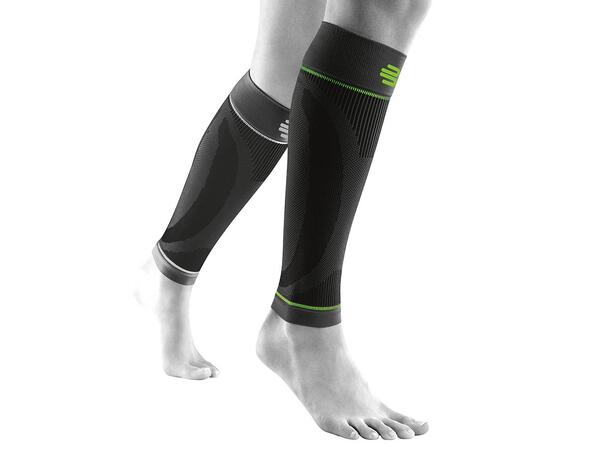 Bauerfeind Sports Comp Sleeves Legg Sort, Small, Kort