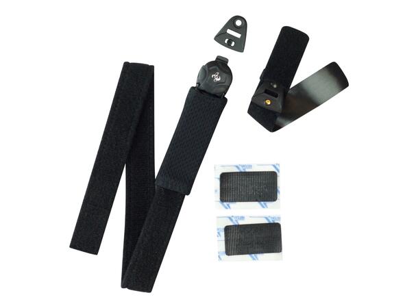 BOA 2" Click Fit Strap Medium Svart