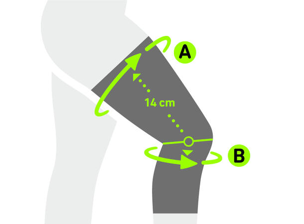Bauerfeind Outdoor Knee Support X-Small