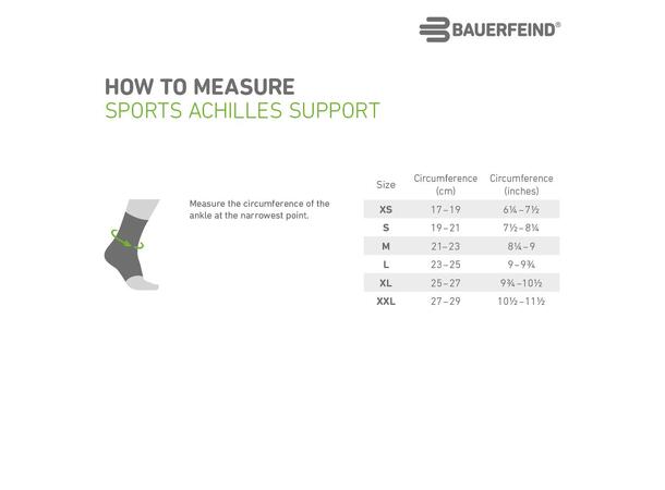 Bauerfeind Sports Achilles Support Rivera, Small 