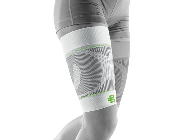 Bauerfeind Sports Comp Sleeves Lår Hvit, Small, Kort 