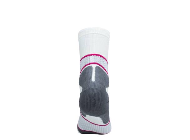 Bauerfeind Run Performance Mid Cut Socks Dame, Hvit, Str. 35-37 