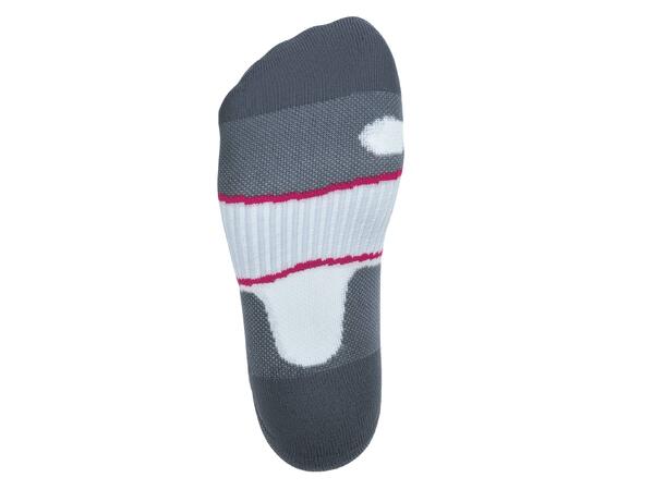 Bauerfeind Run Performance Mid Cut Socks Dame, Hvit, Str. 35-37 
