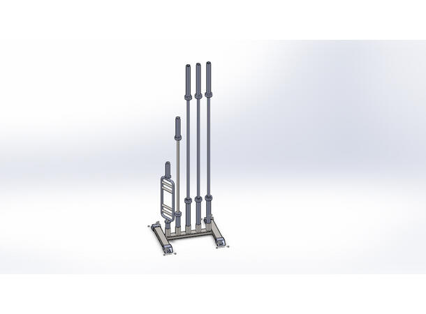 Gymleco Rack For 5 Vektstenger