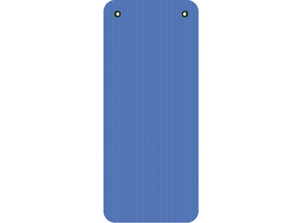 Mambo Max Treningsmatte 140x60x1 cm Blå Med Hull