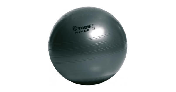 Togu Myball Soft Antrasitt 75 cm - AlfaCare AS - Helse, sport og fritid!