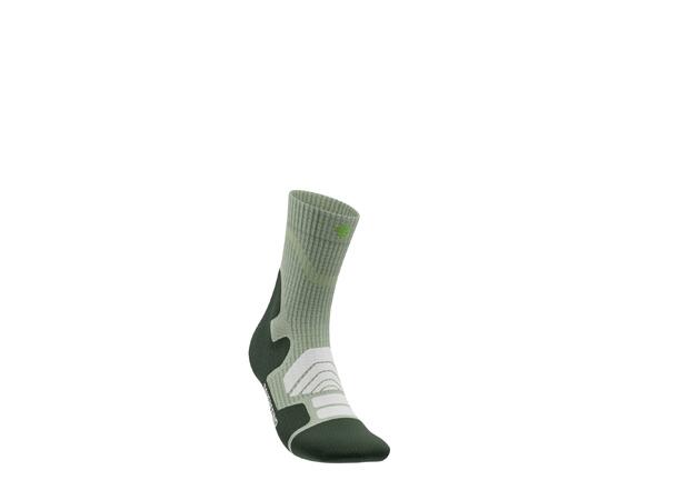 Bauerfeind Outdoor Merino Mid Cut Socks Dame, Herbal Green, Str. 35-38 