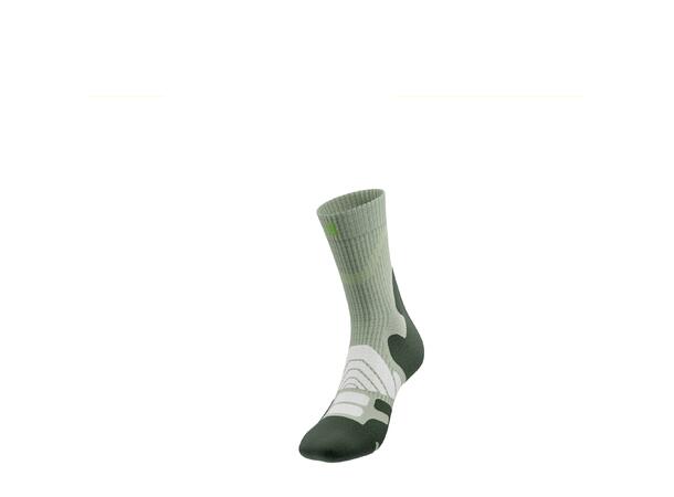 Bauerfeind Outdoor Merino Mid Cut Socks Dame, Herbal Green, Str. 35-38