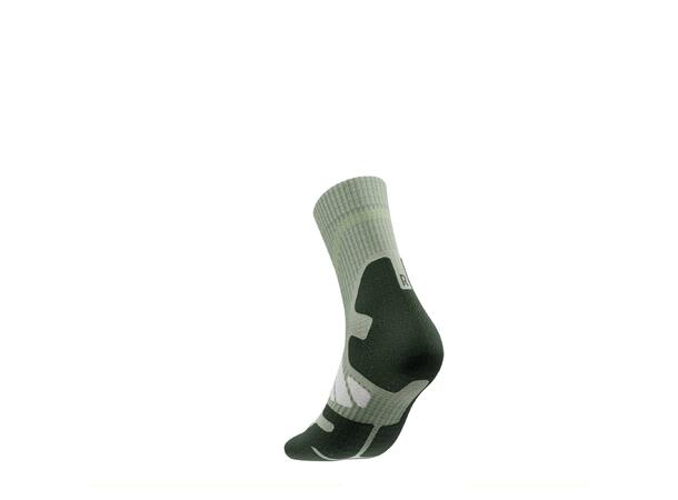Bauerfeind Outdoor Merino Mid Cut Socks Dame, Herbal Green, Str. 35-38