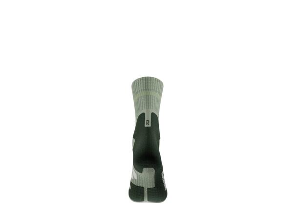 Bauerfeind Outdoor Merino Mid Cut Socks Dame, Herbal Green, Str. 35-38