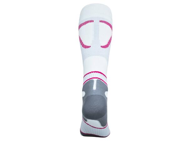 Bauerfeind Run Performance Comp Socks Dame, Hvit, Str. 35-37 Small