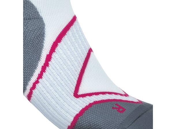 Bauerfeind Run Performance Comp Socks Dame, Hvit, Str. 35-37 Small