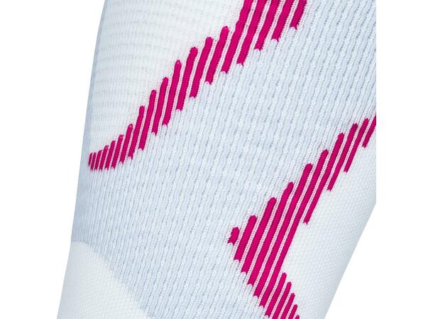 Bauerfeind Run Performance Comp Socks Dame, Hvit, Str. 35-37 Small