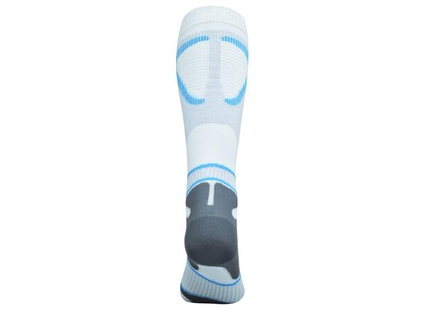 Bauerfeind Run Performance Comp Socks Herre, Hvit, Str. 38-40 Small