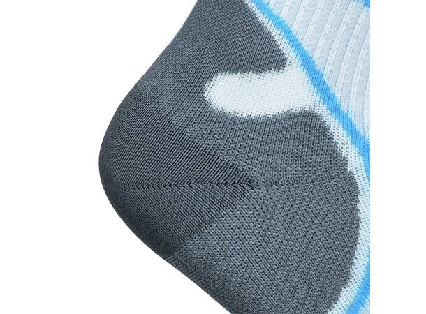 Bauerfeind Run Performance Comp Socks Herre, Hvit, Str. 38-40 Small
