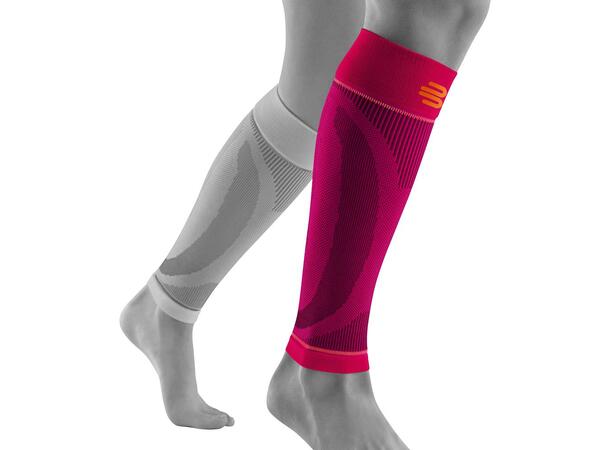 Bauerfeind Sports Comp Sleeves Legg Rosa, Small, Kort