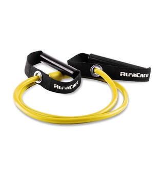 AlfaCare Exertube 140 cm X-Light Yellow Without textile reinforcement