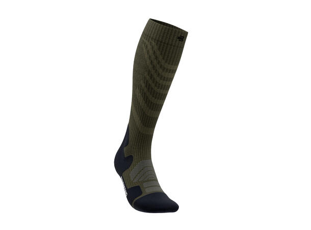 Bauerfeind Outdoor Merino Comp Socks Herre, Moss Green, Str. 38-41 Small