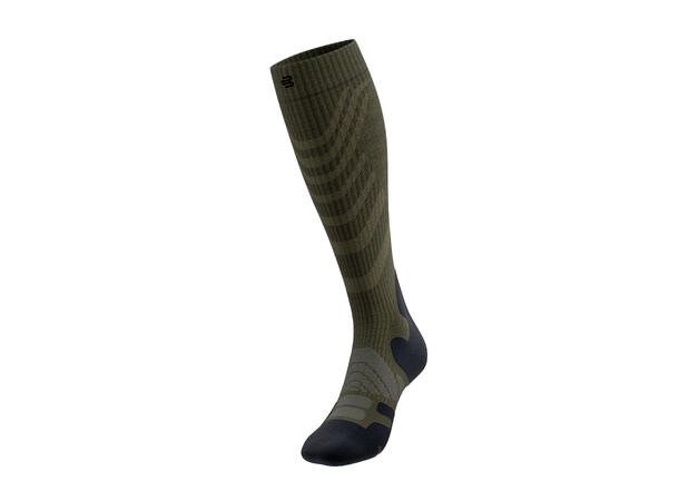 Bauerfeind Outdoor Merino Comp Socks Herre, Moss Green, Str. 38-41 Small
