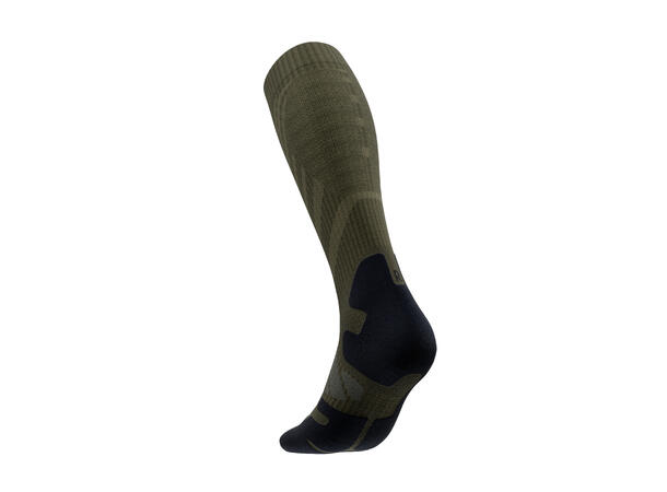 Bauerfeind Outdoor Merino Comp Socks Herre, Moss Green, Str. 38-41 Small