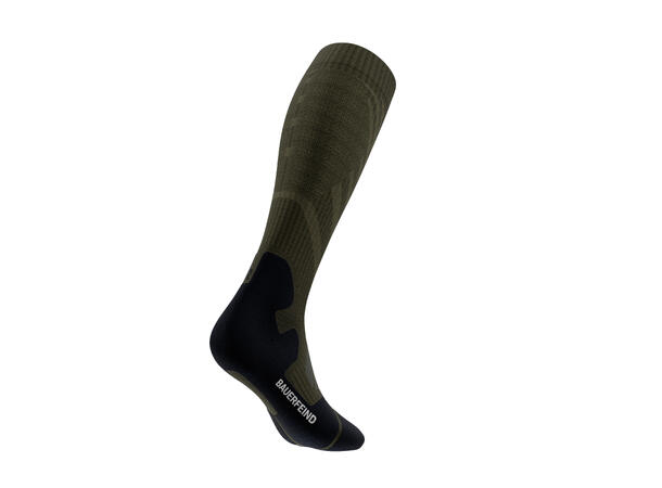 Bauerfeind Outdoor Merino Comp Socks Herre, Moss Green, Str. 38-41 Small