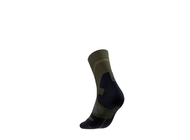 Bauerfeind Outdoor Merino Mid Cut Socks Herre, Moss Green, Str. 38-41