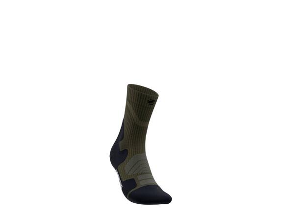 Bauerfeind Outdoor Merino Mid Cut Socks Herre, Moss Green, Str. 38-41