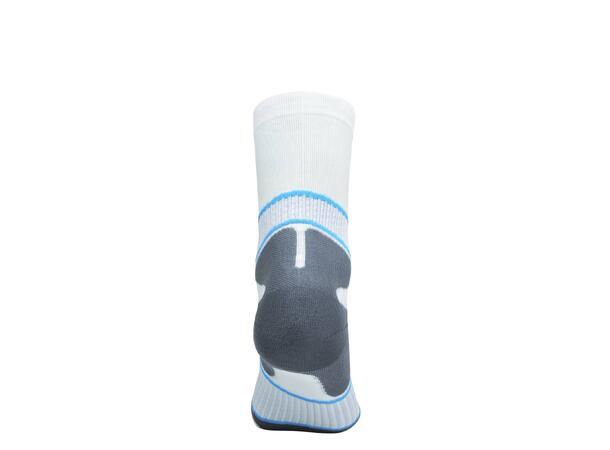 Bauerfeind Run Performance Mid Cut Socks Herre, Hvit, Str. 41-43 