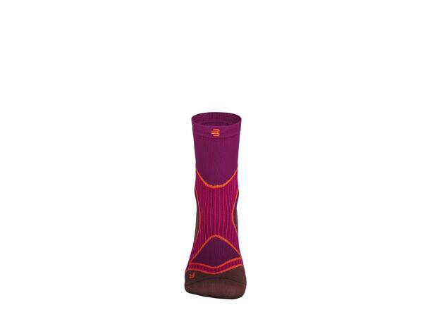 Bauerfeind Run Performance Mid Cut Socks Dame, Rosa, Str. 35-37