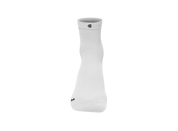 Bauerfeind Ultralight Mid Cut Socks Herre, Hvit, Str. 38-40