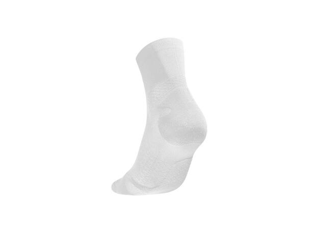 Bauerfeind Ultralight Mid Cut Socks Herre, Hvit, Str. 38-40