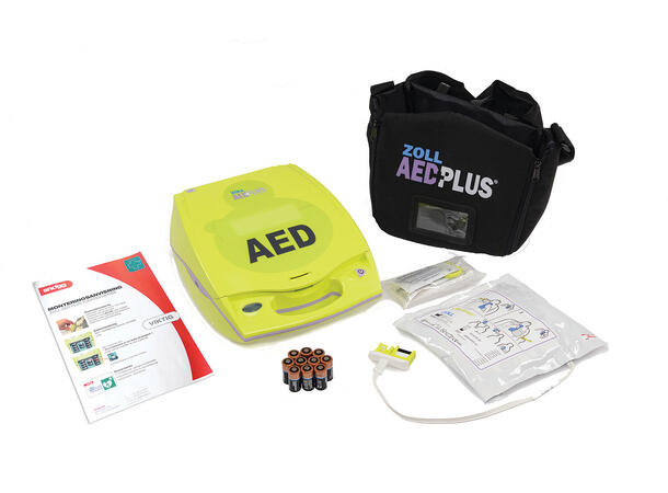 Zoll AED Plus Hjertestarter Komplett