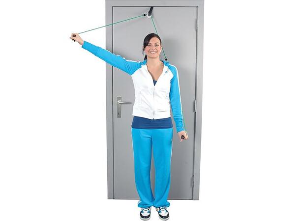 MoVeS Shoulder Rope Pulley Med Ergonomisk Håndtak 