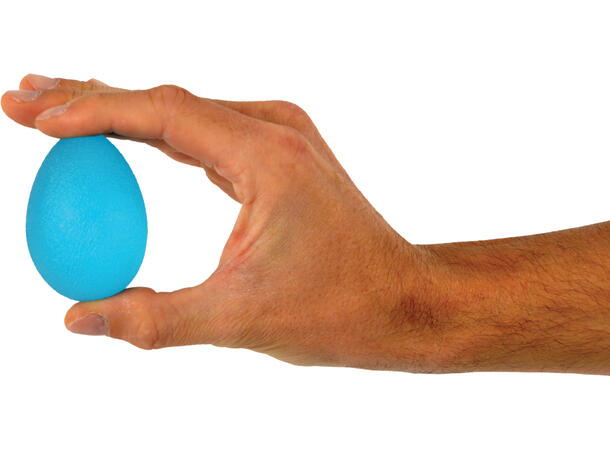 MoVeS Squeeze Egg Hard Blå 
