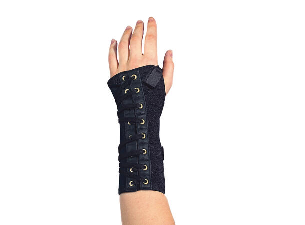 DeRoyal Manex LaceUp Sort Høyre L
