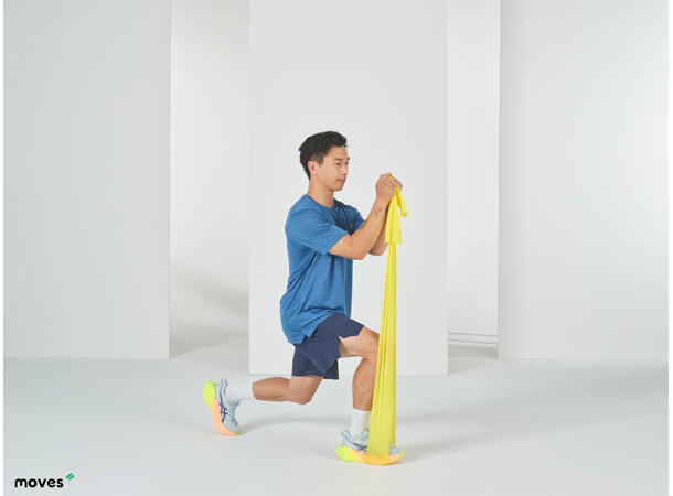 MoVeS Treningsbånd 45,5 m Rød Medium Rød