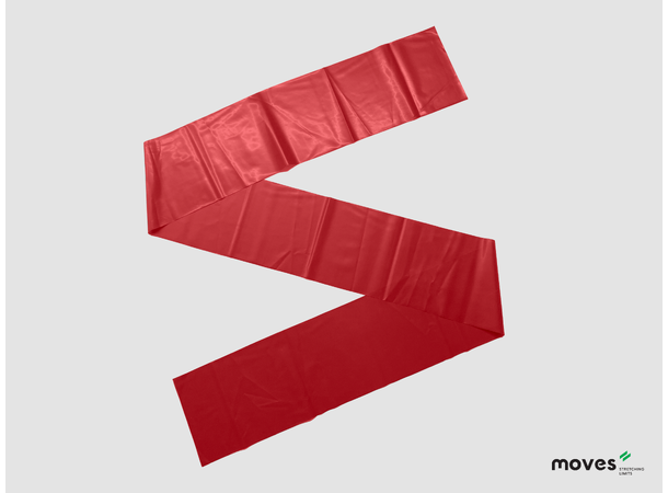 MoVeS Treningsbånd 45,5 m Rød Medium Rød