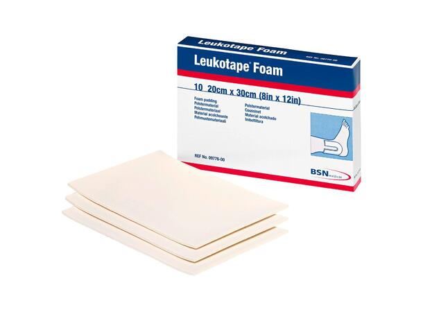 Leukotape Foam 30cm x 20cm x 4 mm 10 stk.