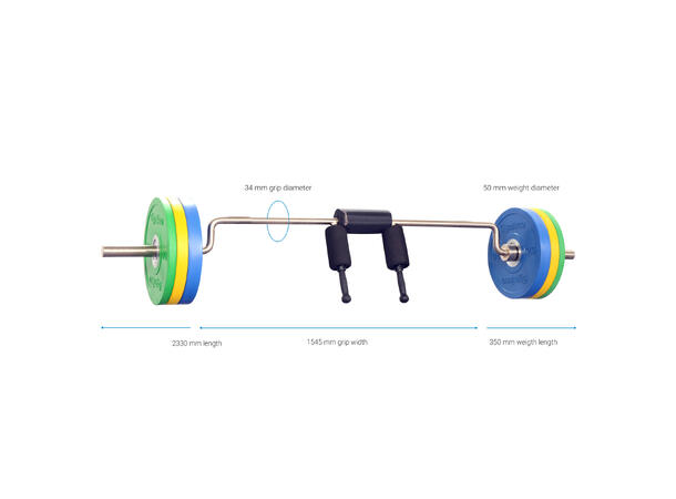 Gymleco Safety Squat Bar 30 kg