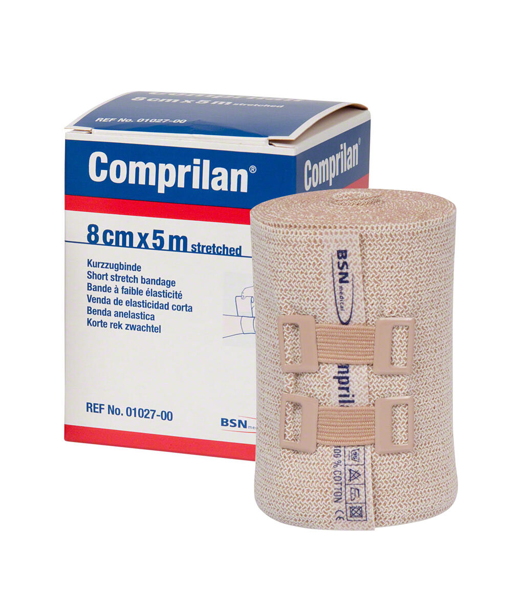 Comprilan 8 cm x 5 m - AlfaCare AS - Helse, sport og fritid!
