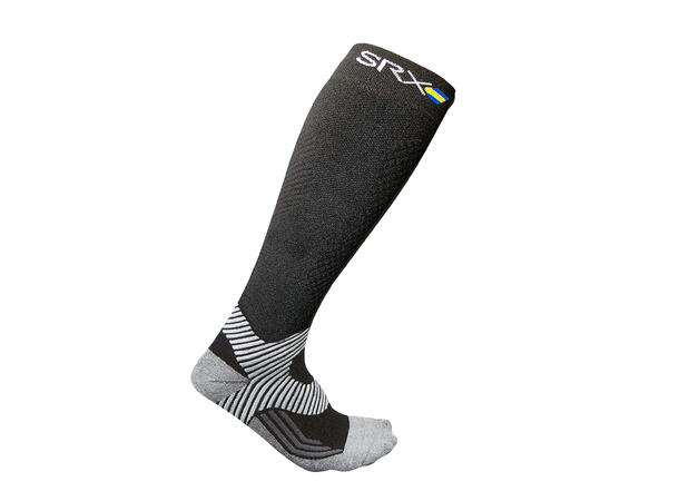 MediRoyal Kompresjonssokk Sport Sort L Par