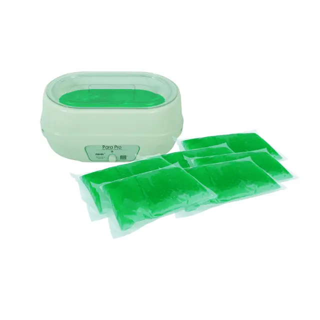 MoVeS Para Pro Parafinbad Inkl. 2,5 kg Parafinperler Hvit 