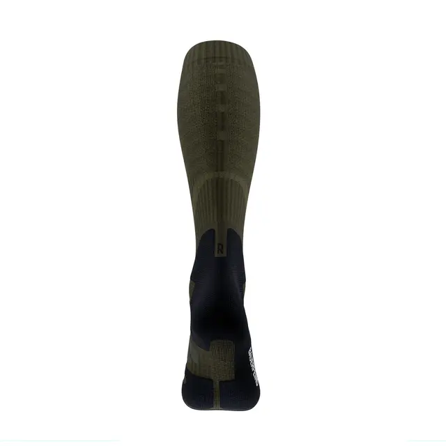 Bauerfeind Outdoor Merino Comp Socks Herre, Moss Green, Str. 42-45 Small 