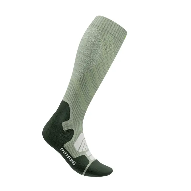 Bauerfeind Outdoor Merino Comp Socks Dame, Herbal Green, Str. 35-38 Small 