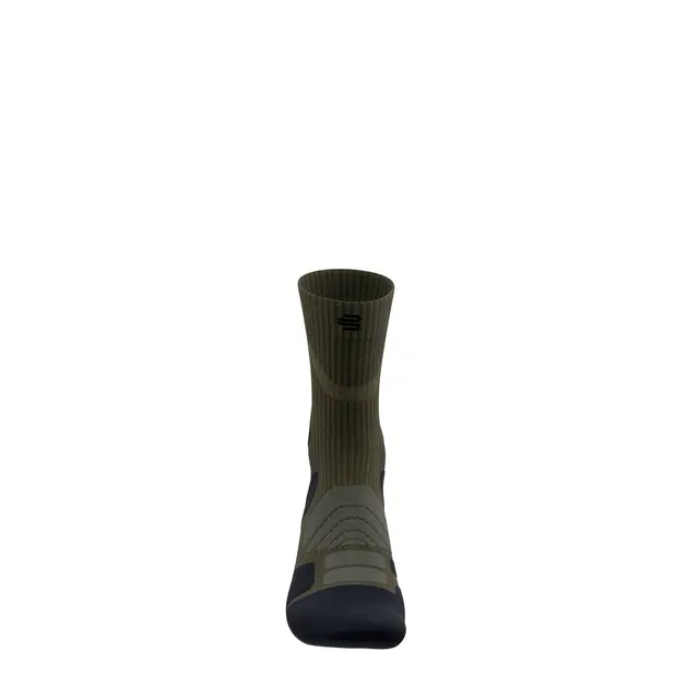 Bauerfeind Outdoor Merino Mid Cut Socks Herre, Moss Green, Str. 38-41 