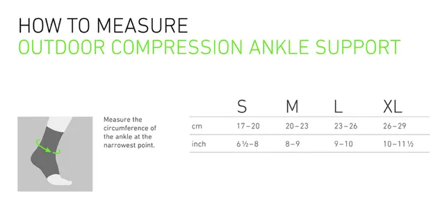 Bauerfeind Outdoor Comp Ankle Support X-Large 