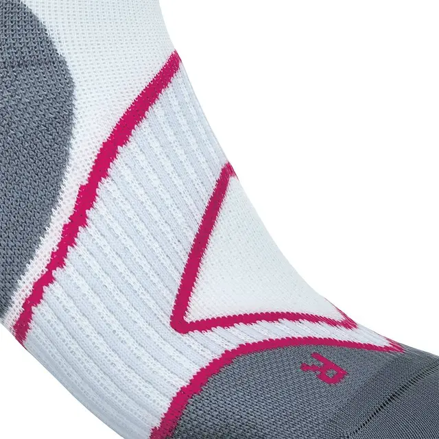 Bauerfeind Run Performance Comp Socks Dame, Hvit, Str. 38-40 Small 