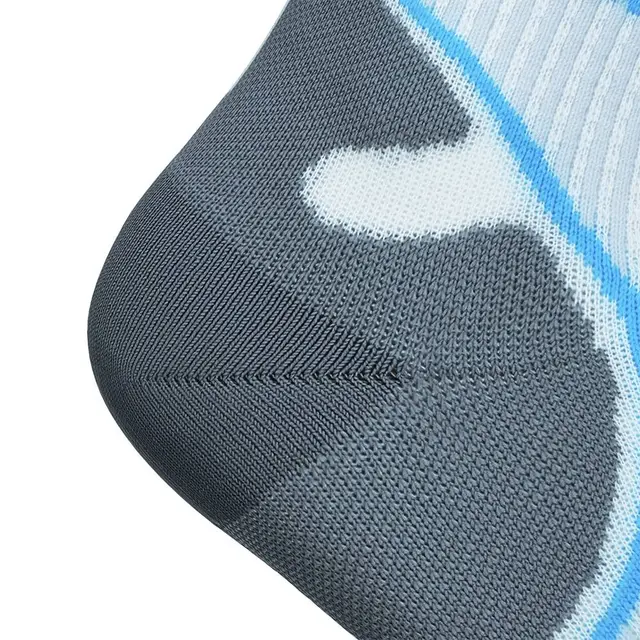 Bauerfeind Run Performance Comp Socks Herre, Hvit, Str. 41-43 Medium 